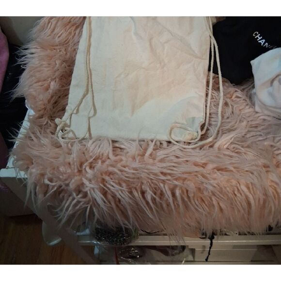 Spell & The Gypsy Collective Peacock Print Drawstring Dust Bag - Picture 5 of 5